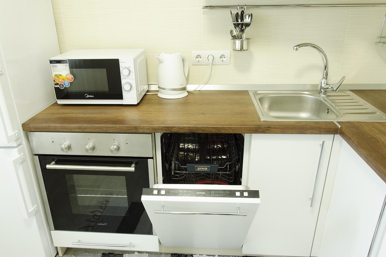 Appartement Apartament Delux Light à Kiev Extérieur photo